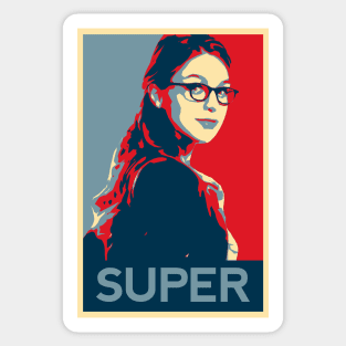 Kara Danvers Hope Poster Sticker